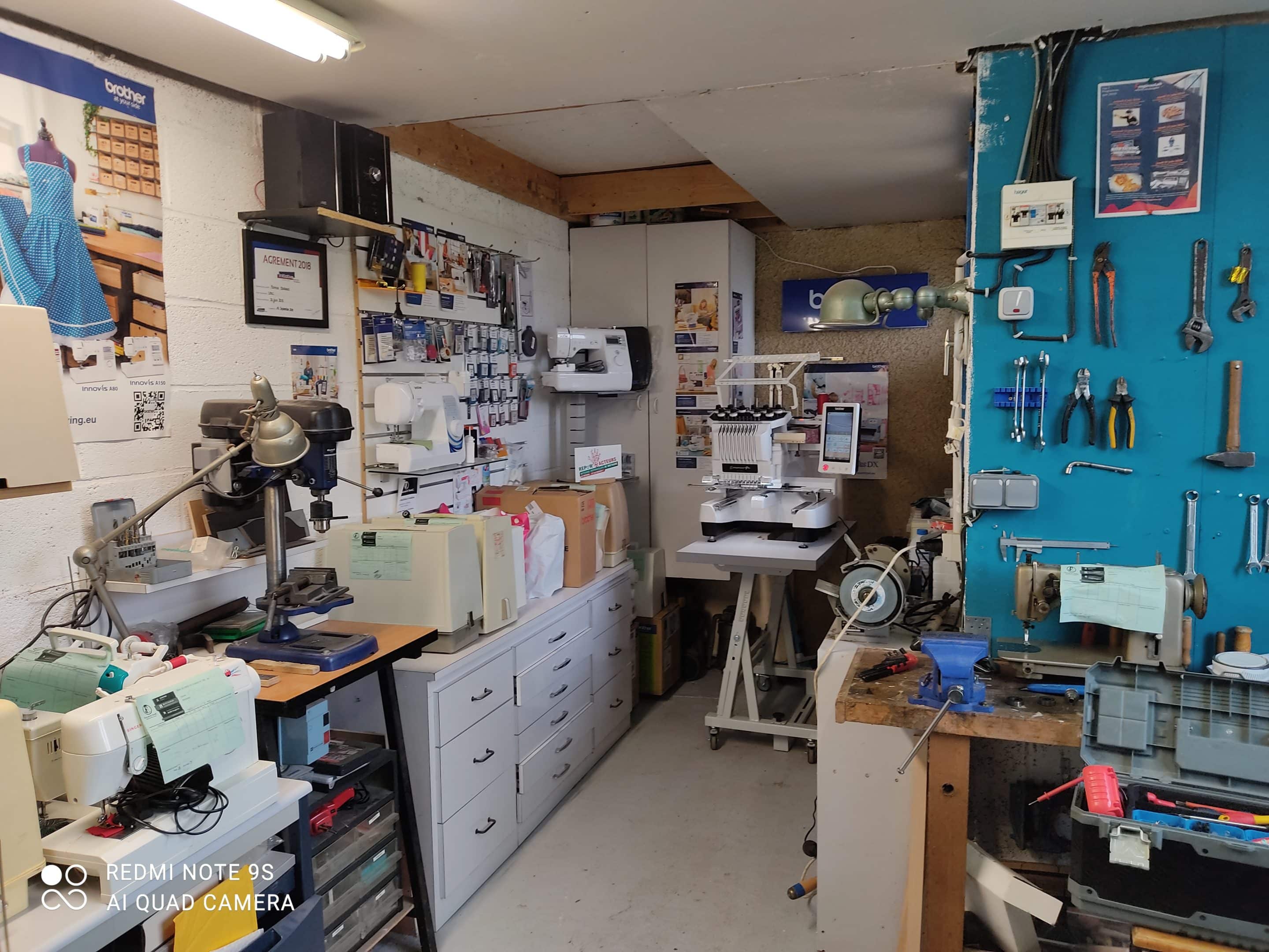 Atelier de Durand SMC, vente et réparation de machines à coudre à Fougères